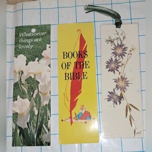 UTL...FREE with PURCHASE BOOKMARKS (6) PREOWNED